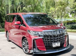 รถมือสอง TOYOTA ALPHARD ปี 2021 สีแดง