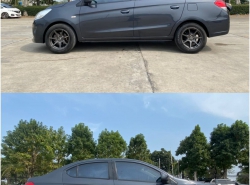 รถมือสอง MITSUBISHI ATTRAGE ปี 2014 สีเทา