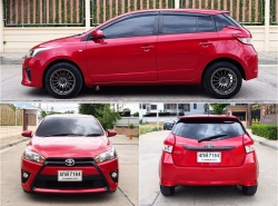 รถมือสอง TOYOTA YARIS ปี 2015 สีแดง