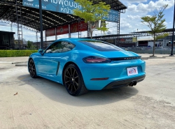 รถมือสอง PORSCHE CAYMAN ปี 2017 สีฟ้า