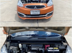 รถมือสอง MITSUBISHI MIRAGE ปี 2017 สีส้ม