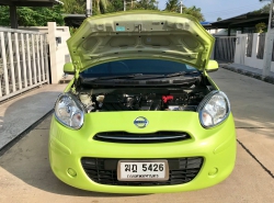 รถมือสอง NISSAN MARCH ปี 2012 สีเขียว