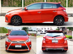 รถมือสอง TOYOTA YARIS ปี 2013 สีส้ม