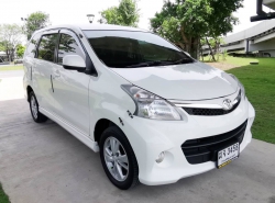 รถมือสอง TOYOTA AVANZA ปี 2012 สีขาว