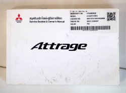 รถมือสอง MITSUBISHI ATTRAGE ปี 2017 สีแดง