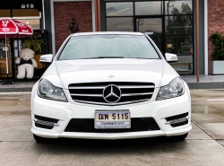 รถมือสอง MERCEDES-BENZ C-CLASS C200 ปี 2014 สีขาว