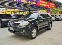 รถมือสอง TOYOTA FORTUNER ปี 2012 สีดำ