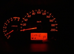 รถมือสอง MITSUBISHI MIRAGE ปี 2012 สีแดง