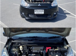 รถมือสอง MITSUBISHI MIRAGE ปี 2014 สีดำ