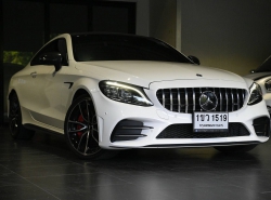 รถมือสอง MERCEDES-BENZ C-CLASS C43 AMG COUPE ปี 2019 สีขาว