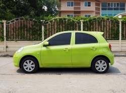รถมือสอง NISSAN MARCH ปี 2010 สีเขียว