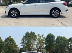 รถมือสอง HONDA CIVIC ปี 2018 สีขาว