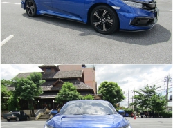 รถมือสอง HONDA CIVIC ปี 2020 สีน้ำเงิน