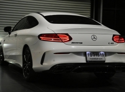 รถมือสอง MERCEDES-BENZ C-CLASS C43 AMG COUPE ปี 2019 สีขาว