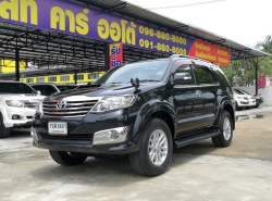 รถมือสอง TOYOTA FORTUNER ปี 2012 สีดำ