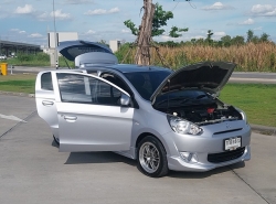 รถมือสอง MITSUBISHI MIRAGE ปี 2012 สีบรอนซ์