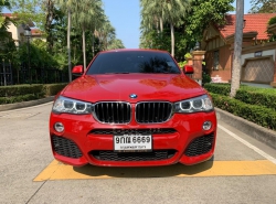 รถมือสอง BMW X X4 ปี 2017 สีแดง