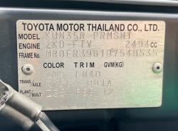 รถมือสอง TOYOTA HILUX VIGO ปี 2012 สีดำ