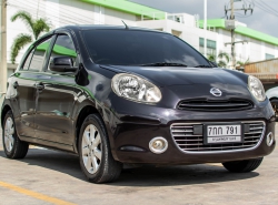รถมือสอง NISSAN MARCH ปี 2012 สีม่วง