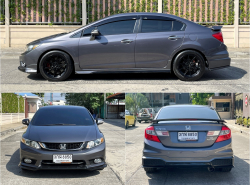 รถมือสอง HONDA CIVIC ปี 2015 สีเทา