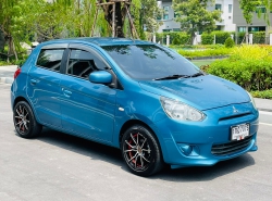รถมือสอง MITSUBISHI MIRAGE ปี 2012 สีฟ้า