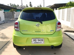 รถมือสอง NISSAN MARCH ปี 2012 สีเขียว