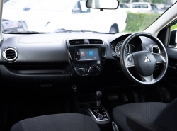 รถมือสอง MITSUBISHI MIRAGE ปี 2017 สีดำ