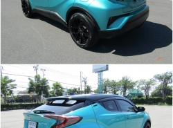 รถมือสอง TOYOTA CHR ปี 2020 สีฟ้า