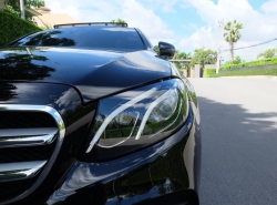 รถมือสอง MERCEDES-BENZ E-CLASS E220 ปี 2017 สีดำ