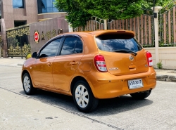รถมือสอง NISSAN MARCH ปี 2012 สีส้ม