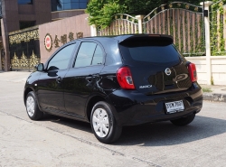 รถมือสอง NISSAN MARCH ปี 2017 สีดำ