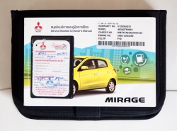 รถมือสอง MITSUBISHI MIRAGE ปี 2012 สีแดง