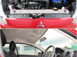 รถมือสอง MITSUBISHI MIRAGE ปี 2012 สีแดง