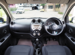 รถมือสอง NISSAN MARCH ปี 2010 สีเขียว