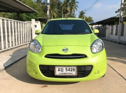 รถมือสอง NISSAN MARCH ปี 2012 สีเขียว