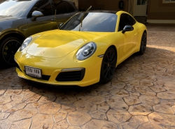 รถมือสอง PORSCHE 911 CARRERA S ปี 2017  สีเหลือง