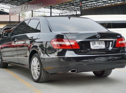 รถมือสอง MERCEDES-BENZ E-CLASS E200 CGI ปี 2010 สีดำ