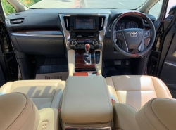 รถมือสอง TOYOTA ALPHARD ปี 2016 สีดำ