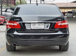รถมือสอง MERCEDES-BENZ E-CLASS E200 CGI ปี 2010 สีดำ
