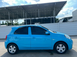 รถมือสอง NISSAN MARCH ปี 2018 สีฟ้า