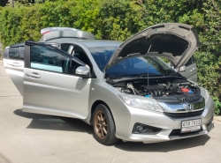 รถมือสอง HONDA CITY ปี 2015 สีบรอนซ์