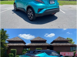 รถมือสอง TOYOTA CHR ปี 2020 สีฟ้า