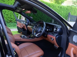 รถมือสอง MERCEDES-BENZ E-CLASS E220 ปี 2017 สีดำ