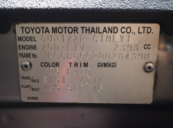 รถมือสอง TOYOTA HILUX REVO ปี 2016 สีเทา