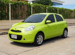 รถมือสอง NISSAN MARCH ปี 2010 สีเขียว