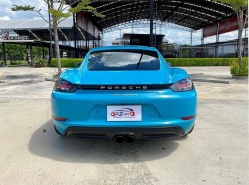 รถมือสอง PORSCHE CAYMAN ปี 2017 สีน้ำเงิน