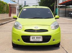 รถมือสอง NISSAN MARCH ปี 2010 สีเขียว
