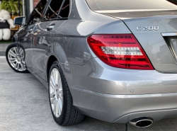 รถมือสอง MERCEDES-BENZ C-CLASS C200 CGI ปี 2012 สีเทา