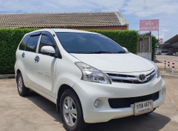 รถมือสอง TOYOTA AVANZA ปี 2013 สีขาว