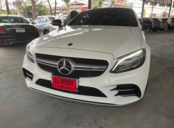 รถมือสอง MERCEDES-BENZ C-CLASS C180 ปี 2019 สีขาว